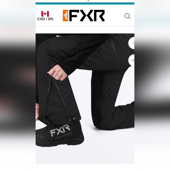 NWT FXR Racing Women's Aerial insulated snow Pant size Large - Picture 12 of 14